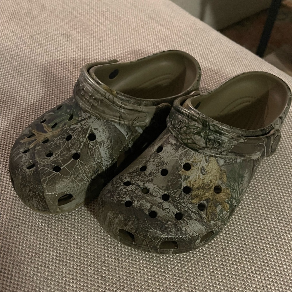 Crocs, camouflage size 3 junior